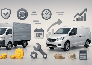 Phân tích chi phí Nuôi Xe Tải Thaco: Xe Tải Thùng 990kg và Xe Van