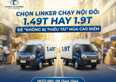 Chọn Linker chạy nội đô: 1.49T hay 1.9T để “không bị thiếu tải” mùa cao điểm