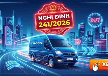 Nghị Định 241/2026/NĐ-CP: Xe Tải VAN Được Chạy Như Xe Con Từ 1/7/2026 