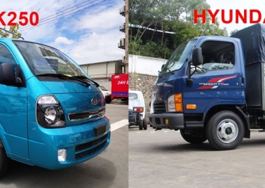 So sánh Kia K250 với Hyundai H250