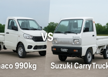 So sánh Thaco 990kg và Suzuki Carry Truck