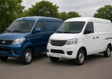 So sánh Xe van Kenbo và xe tải van Thaco