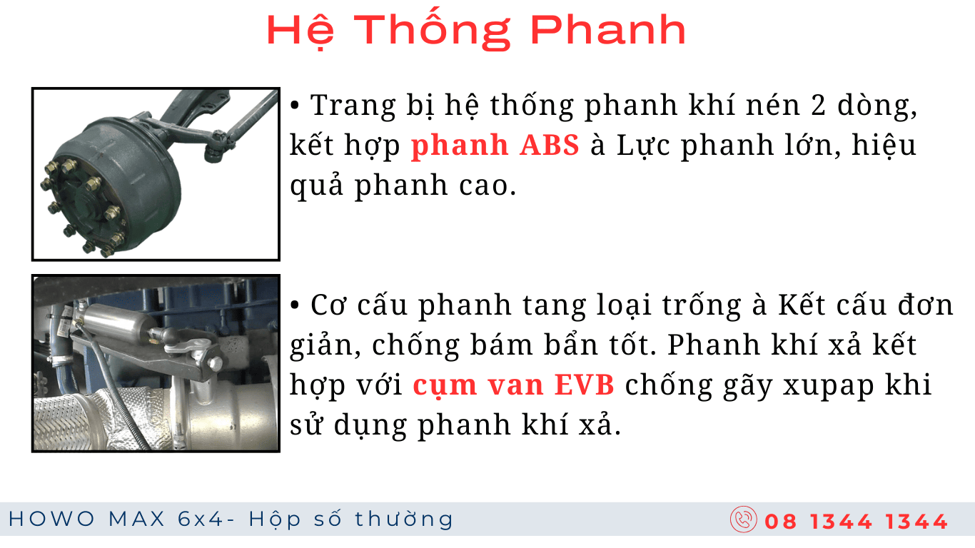 HOWO MAX 3 chân máy Weichai