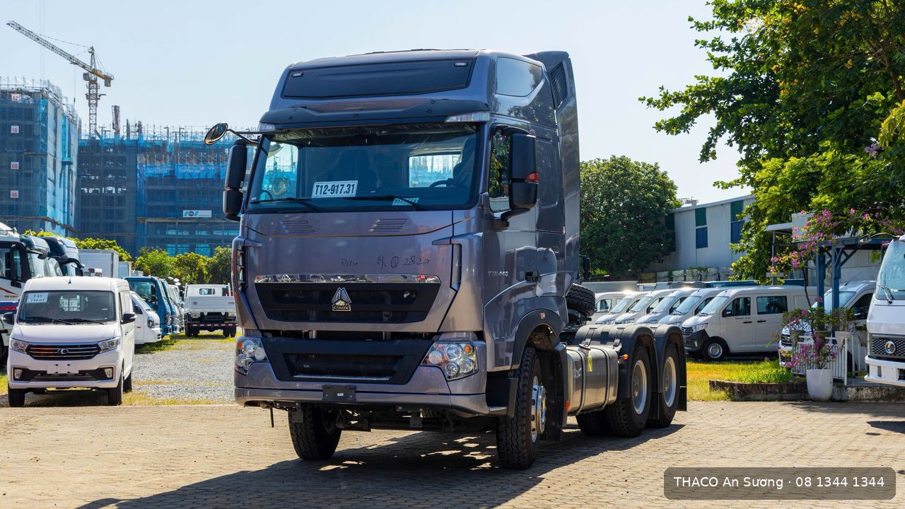 Mua trả góp đầu kéo HOWO T7H 440 tại THACO An Sương