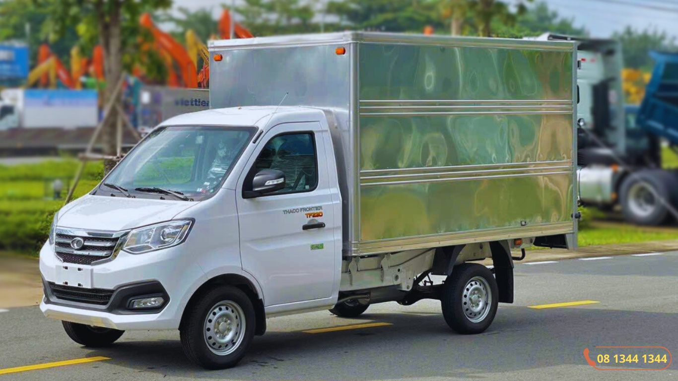 tải thaco thùng kín 1 tấn