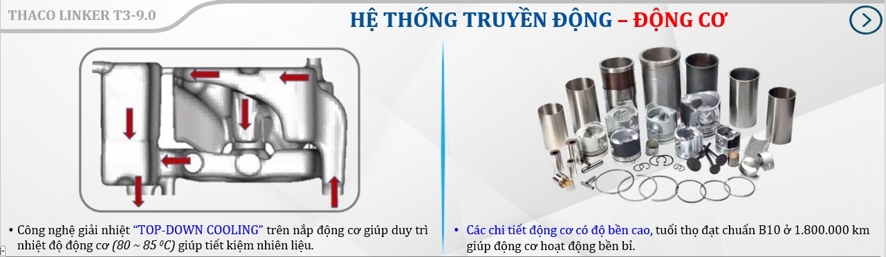 xe tải ben Thaco Linker T3-9.0 (5 Tấn)