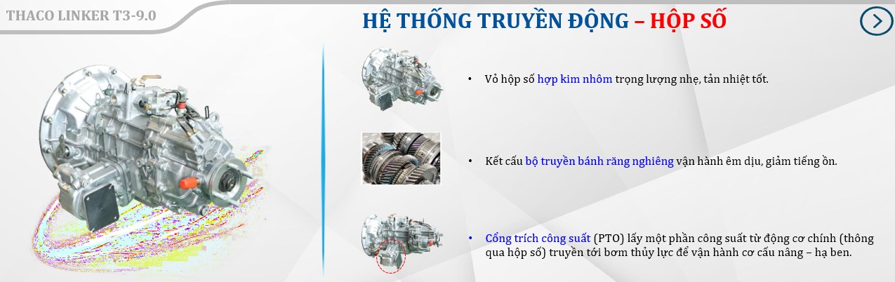 xe tải ben Thaco Linker T3-9.0 (5 Tấn)