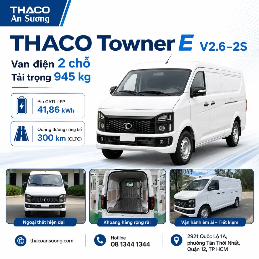 thaco towner EV 2.7
