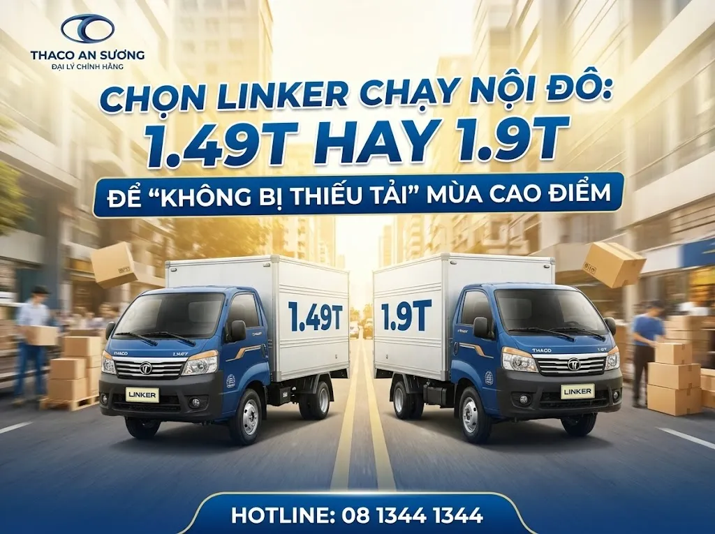 Chọn linker chạy nội đô: 1.48T hay 1.9T phù hợp