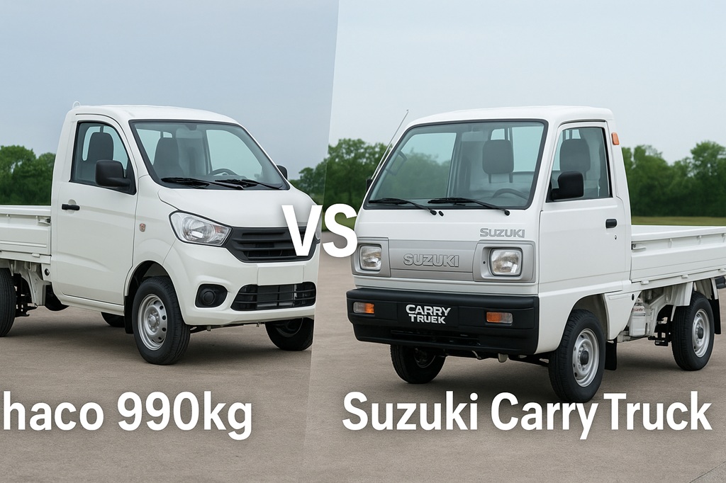 So sánh Thaco 990kg và Suzuki Carry