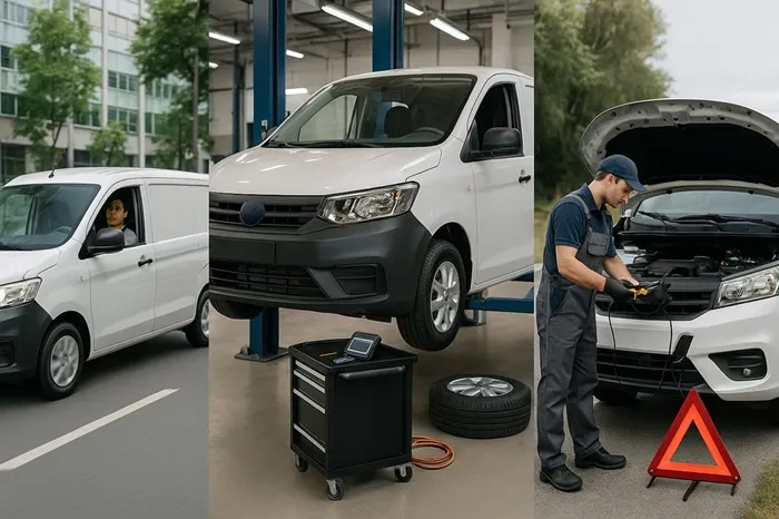vận hành bảo dưỡng, xử lý sự cố xe tải van thaco